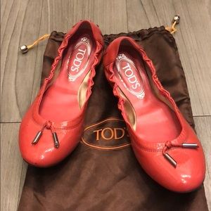 Tod’s Ballet Coral Flats